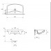 Умывальник Cersanit Carina 70 (K31-007)