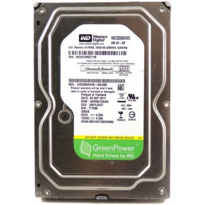 HDD Western Digital AV-GP 320Gb (WD3200AVVS)