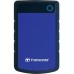 Внешний жесткий диск Transcend StoreJet 25H3B 1Tb Rubber Grey/Blue