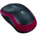 Компьютерная мышь Logitech M185 Red