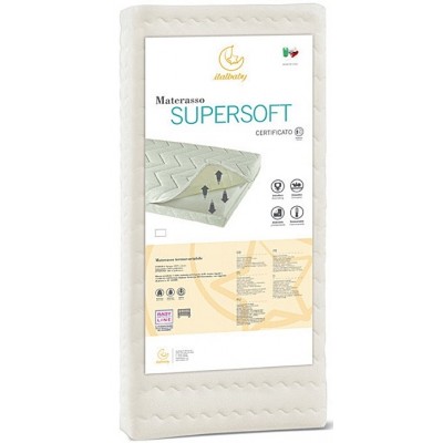 Saltea pentru copii Italbaby Матрац"Supersoft" 63*125 см