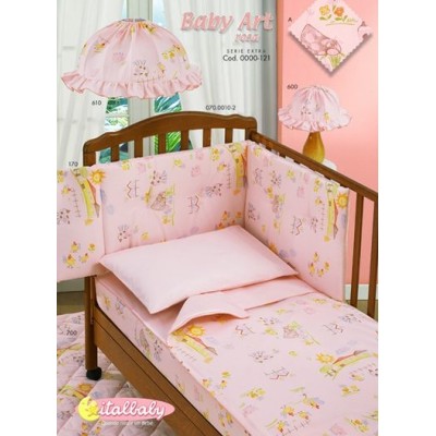 Lenjerie de pat pentru copii Italbaby Baby Art 100.0000-121