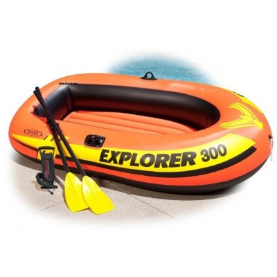 Надувная лодка Intex 58332NP Explorer 300 Set