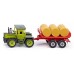 Трактор Siku MB-Trac with trailer for bales (1670)