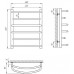 Полотенцесушитель Laris EuroMix P6 450х600