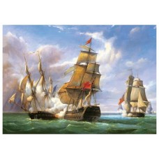 Puzzle Castorland 3000 Combat between the French Frigate and the English Vessel (C-300037)