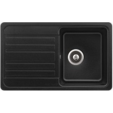 Chiuvetă de bucătărie Aquasanita Notus SQ101 Black metallic