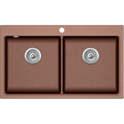 Chiuvetă de bucătărie Aquasanita Magna SQM200 Copper