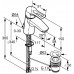 Смеситель для умывальника Kludi Mx (331250562)