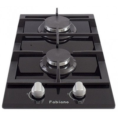 Plită incorporabilă cu gaz Fabiano FHG 162 VGH Black Glass