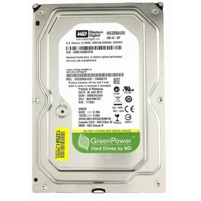 Жесткий диск Western Digital AV-GP 320Gb (WD3200AUDX)