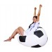 Бинбэг Relaxtime Football Big White&Black