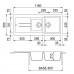 Кухонная мойка Plados Elegance AM11620 UM44 Black