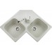 Кухонная мойка Plados Atlantic FTA8320 UG58 Milk White
