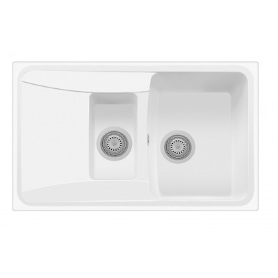 Кухонная мойка Plados Roxana HR0791 UG58 Milk White