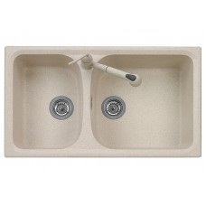 Chiuvetă de bucătărie Plados Harmony HR0862 UG55 Sahara