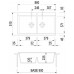Кухонная мойка Plados Lux LX8620TR UG58 Milk White