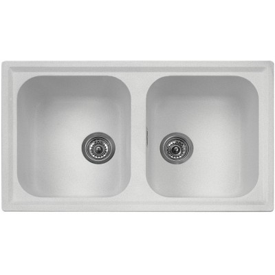 Chiuvetă de bucătărie Plados Atlantic PL0862 UG58 Milk White