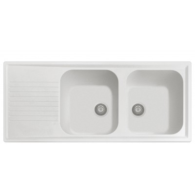 Кухонная мойка Plados Atlantic PL1162 UG58 Milk White