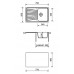 Кухонная мойка Plados Spazio SP0791 UG55 Sahara
