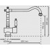 Смеситель для кухни Plados Mixold UG55 Sahara