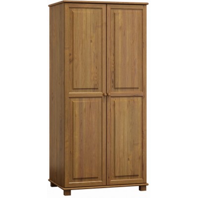 Шкаф Poland №2 С80 Hanger\Shelves 2D (Oak)