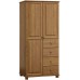 Шкаф Poland №3 С80 Hanger\Shelves 2D (Oak)