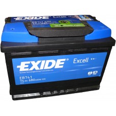 Аккумулятор Exide Excell EB741