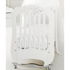 Кроватка Baby Expert Diamante White (1LT * Diamant * 0401)