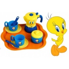 Seturi de veselă pentru păpuși Faro Set Tweety Dishes (4720)