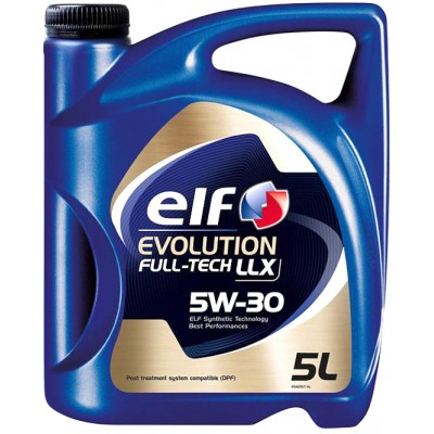 Моторное масло Elf Evolution FullTech LLX 5W-30 5L