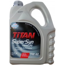 Моторное масло Fuchs Titan Supersyn Longlife 5W-40 4L