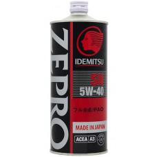 Моторное масло Idemitsu Zepro Racing SN 5W-40 1L