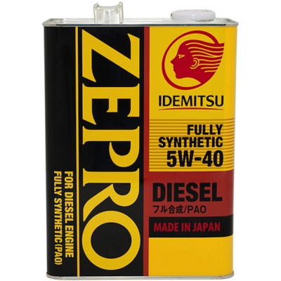 Ulei de motor Idemitsu Zepro Fully Synthetic CF 5W-40 4L