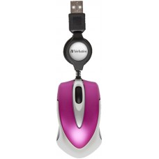 Mouse Verbatim Go Mini Optical Travel Pink (49021)