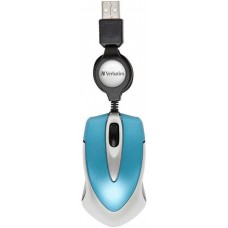 Mouse Verbatim Go Mini Optical Travel Caribbean Blue (49022)