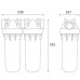 Filtru sanitar pentru apartament Atlas Filtri DP-10 Duo (3/4)