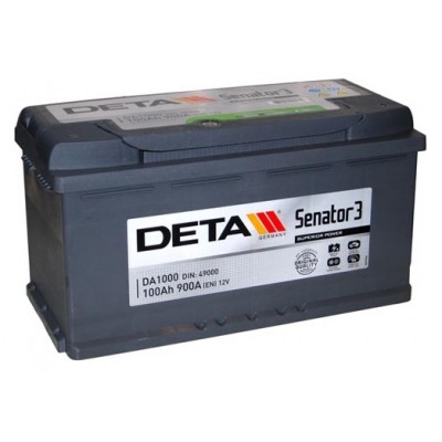 Аккумулятор Deta DA1000 Senator 3