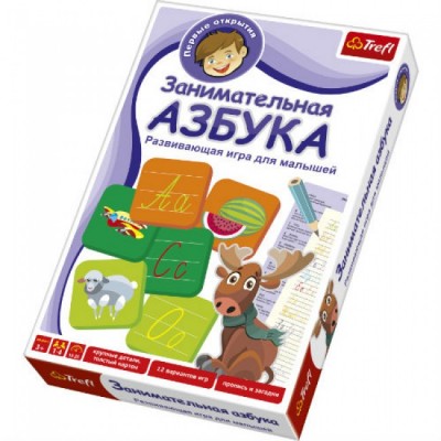 Joc educativ de masa Trefl Alphabet RU (1101)