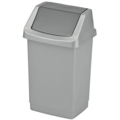 Coș de gunoi Curver Click-it 15L Gray (175006)