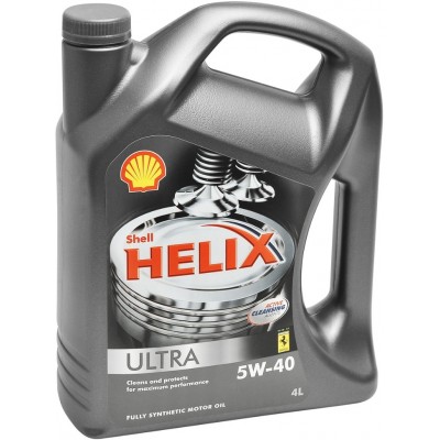 Моторное масло Shell Helix Ultra 5W-40 4L