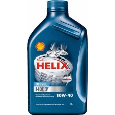 Моторное масло Shell Helix HX7 Diesel 10W-40 1L