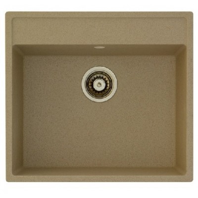 Chiuvetă de bucătărie Fabiano Quadro 56x51 Beige