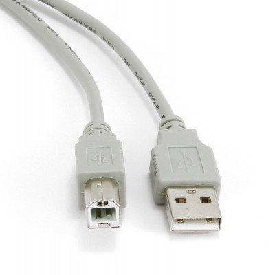 Cablu Cablexpert USB 2.0 AM/BM 1.8m Grey (CCP-USB2-AMBM-6G)