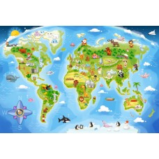 Пазл Castorland 40 Maxi World Map (B-040117)