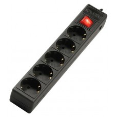 Сетевой фильтр Sven Optima Base 5m 5s Black