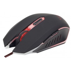 Компьютерная мышь Gembird MUSG-001-R Black/Red