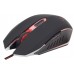 Компьютерная мышь Gembird MUSG-001-R Black/Red