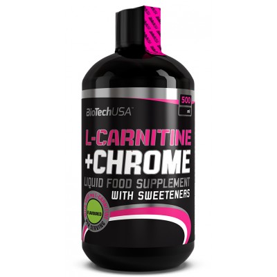 Жиросжигатель Biotech Liquid L-Carnitine + Chrome Orange 500ml