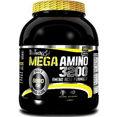 Аминокислоты Biotech Mega Amino 3200 300tab